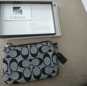 Coach clutch purse